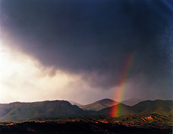Rainbow, Sangre de Cristo Mountains, Tesuque, NM