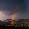 Rainbow, Sangre de Cristo Mountains, Tesuque, NM