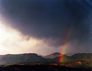 Bones - Rainbow, Sangre de Cristo Mountains, Tesuque, NM 