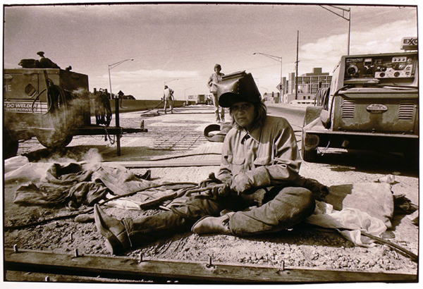 Woman Welder, Coal Blvd. and Interstate 25, Albuquerque