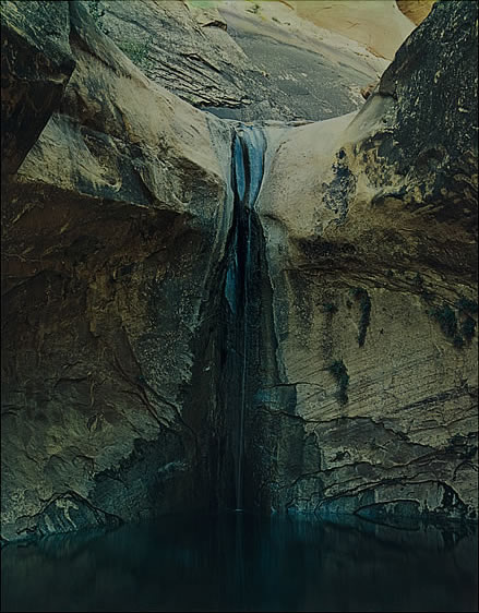 Waterfall, Hidden Passage, Glen Canyon, Utah